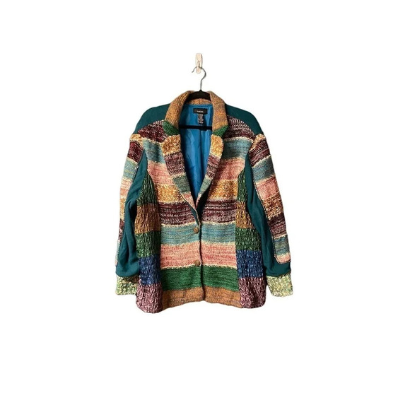 Plus Size Kaktus Multicolored Jacket‎ Size 3X - Picture 1 of 9